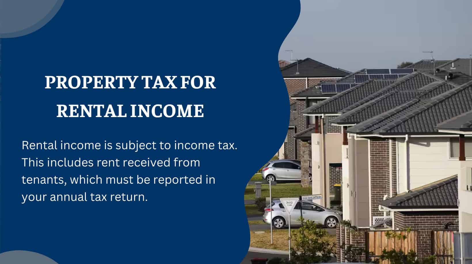 Property tax for rental income