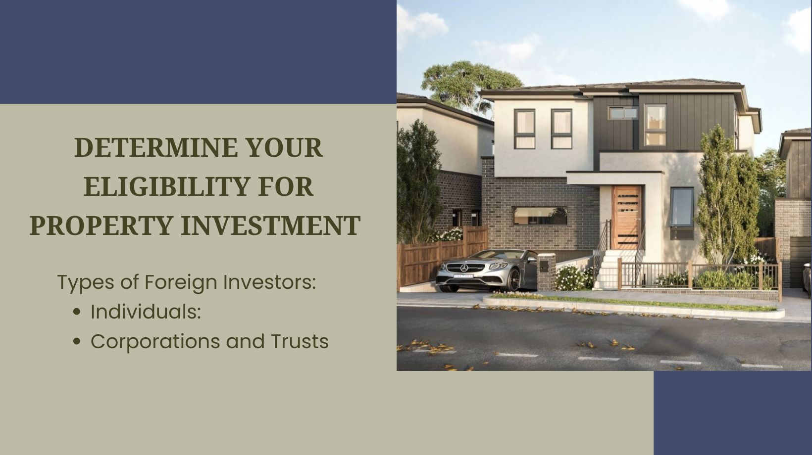 Determine Your Eligibility for Property Investment