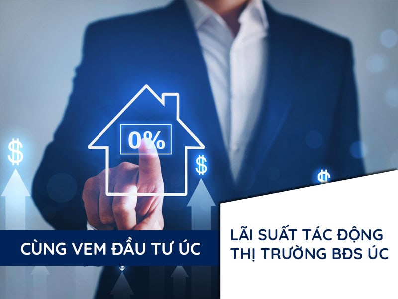lãi suất ảnh hưởng đến thị trường bất động sản Úc