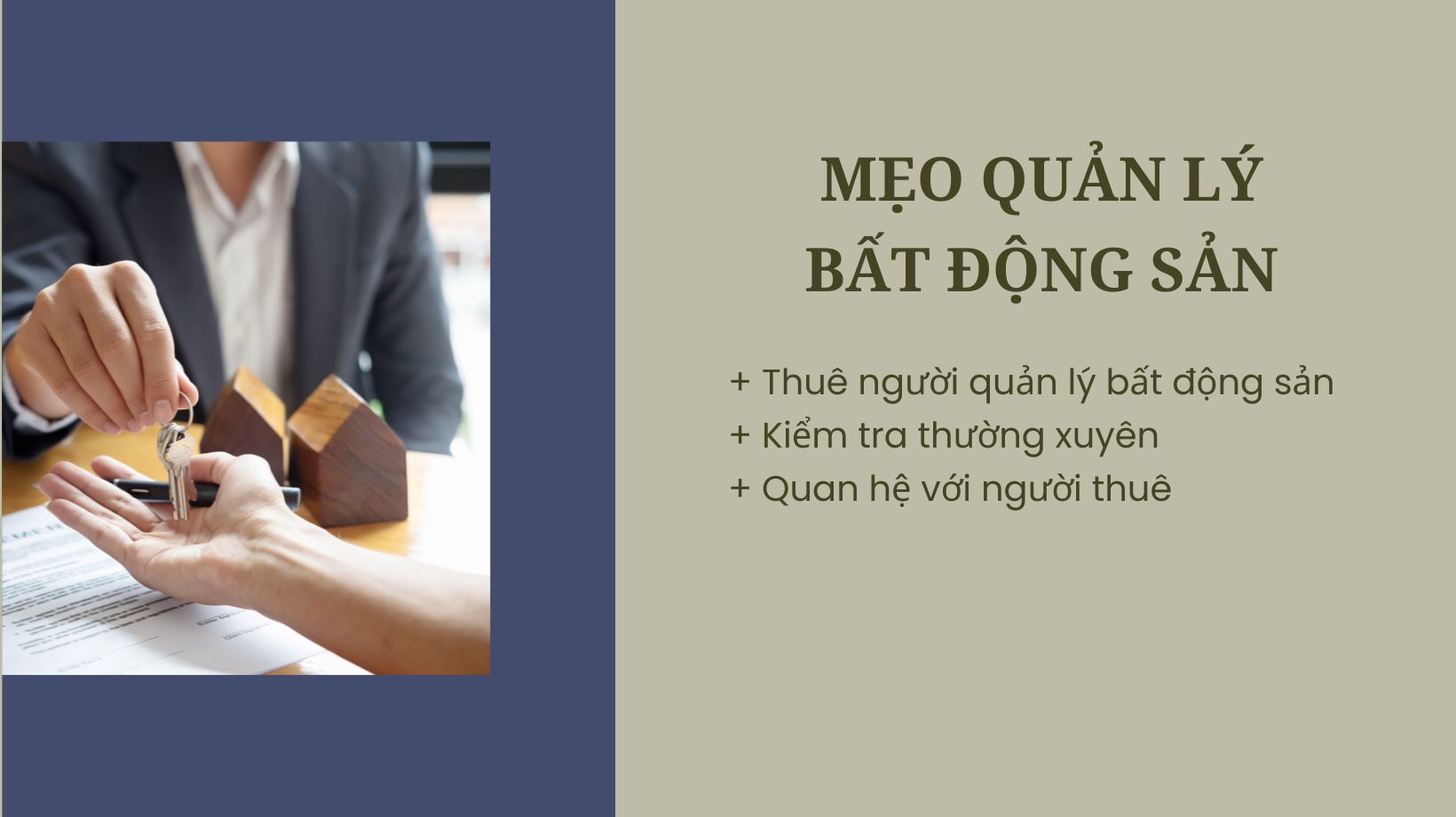 mẹo quản lý bất động sản Úc