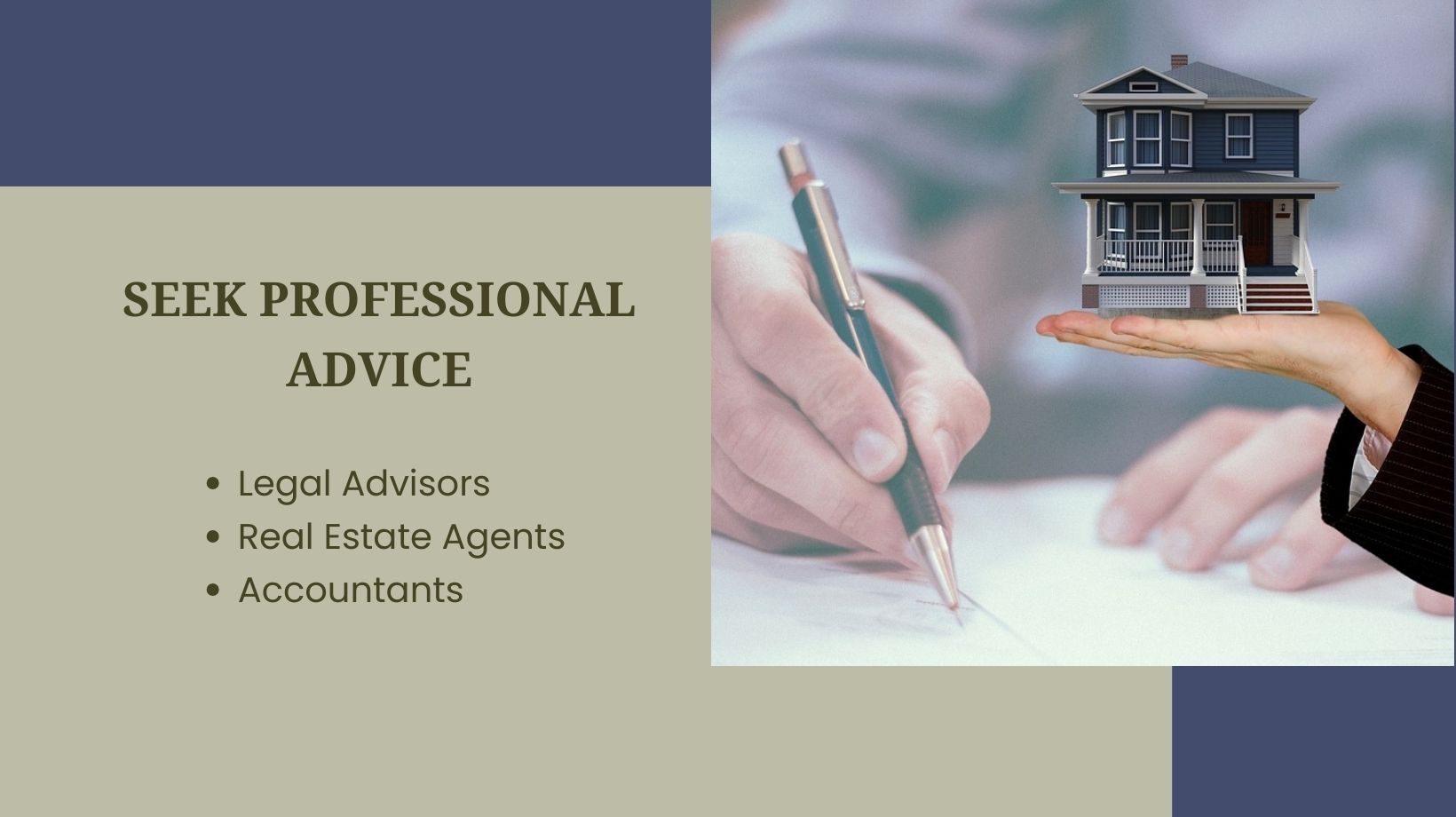 Seek Professional Advice