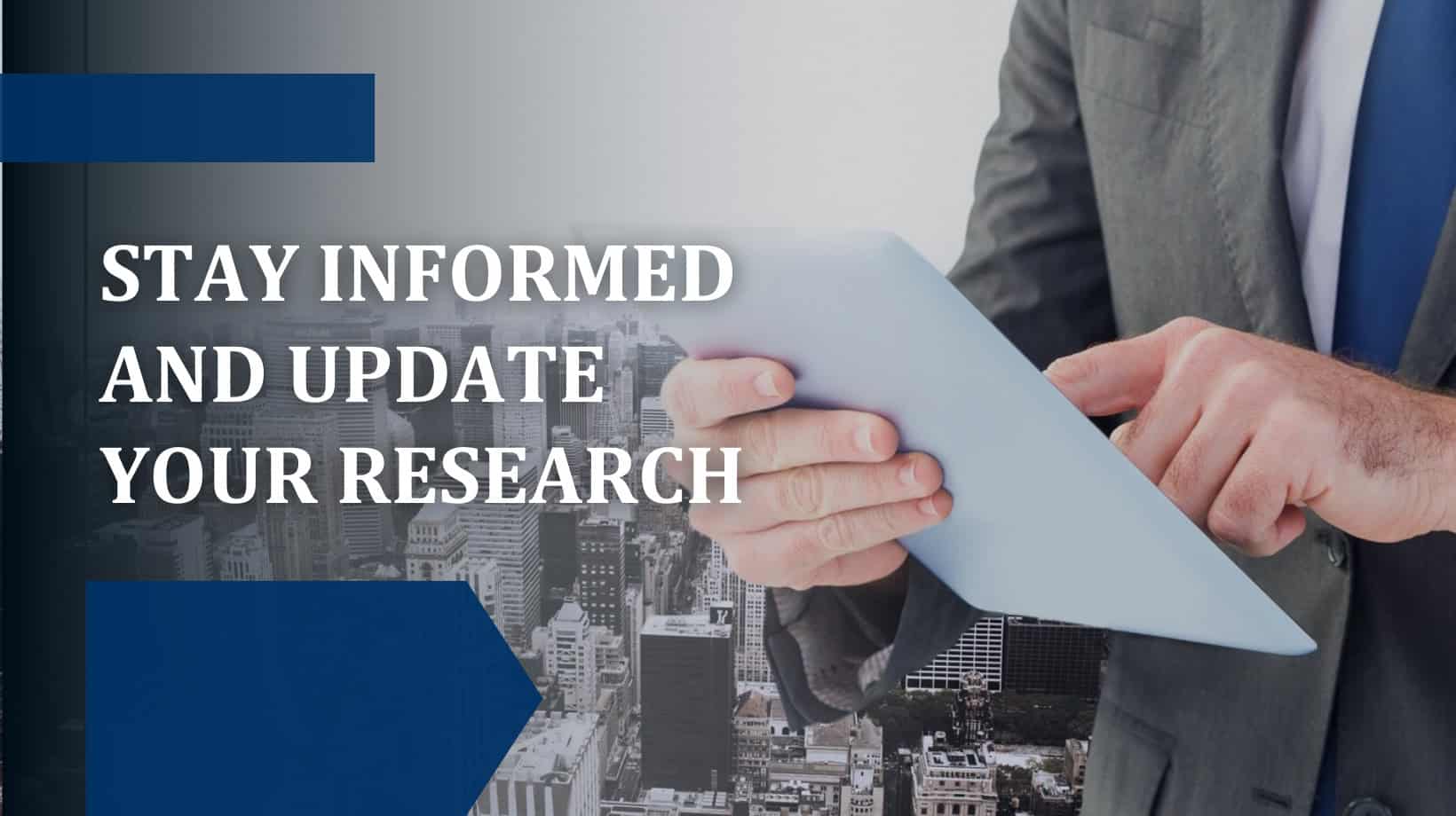Stay informed and update your research
