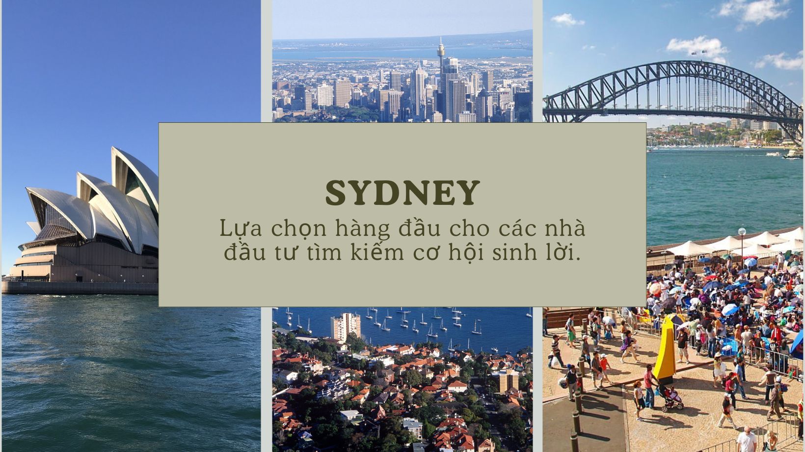 Đầu tư bđs Úc tại thành phố sydney