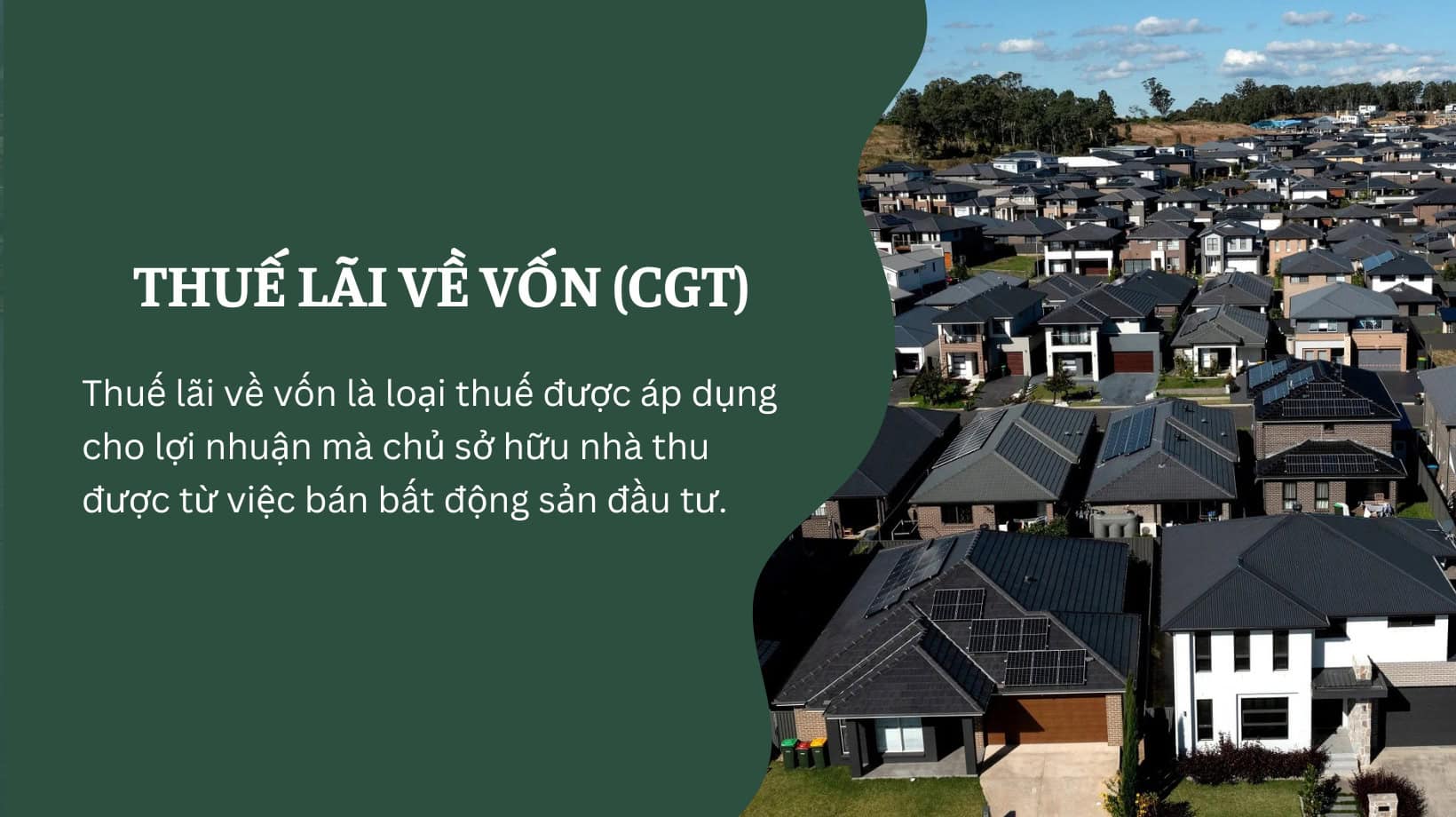 Thuế lãi về vốn CGT