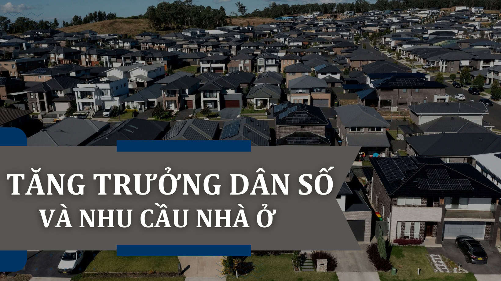 Tăng trưởng dân số và nhu cầu nhà ở tại Úc