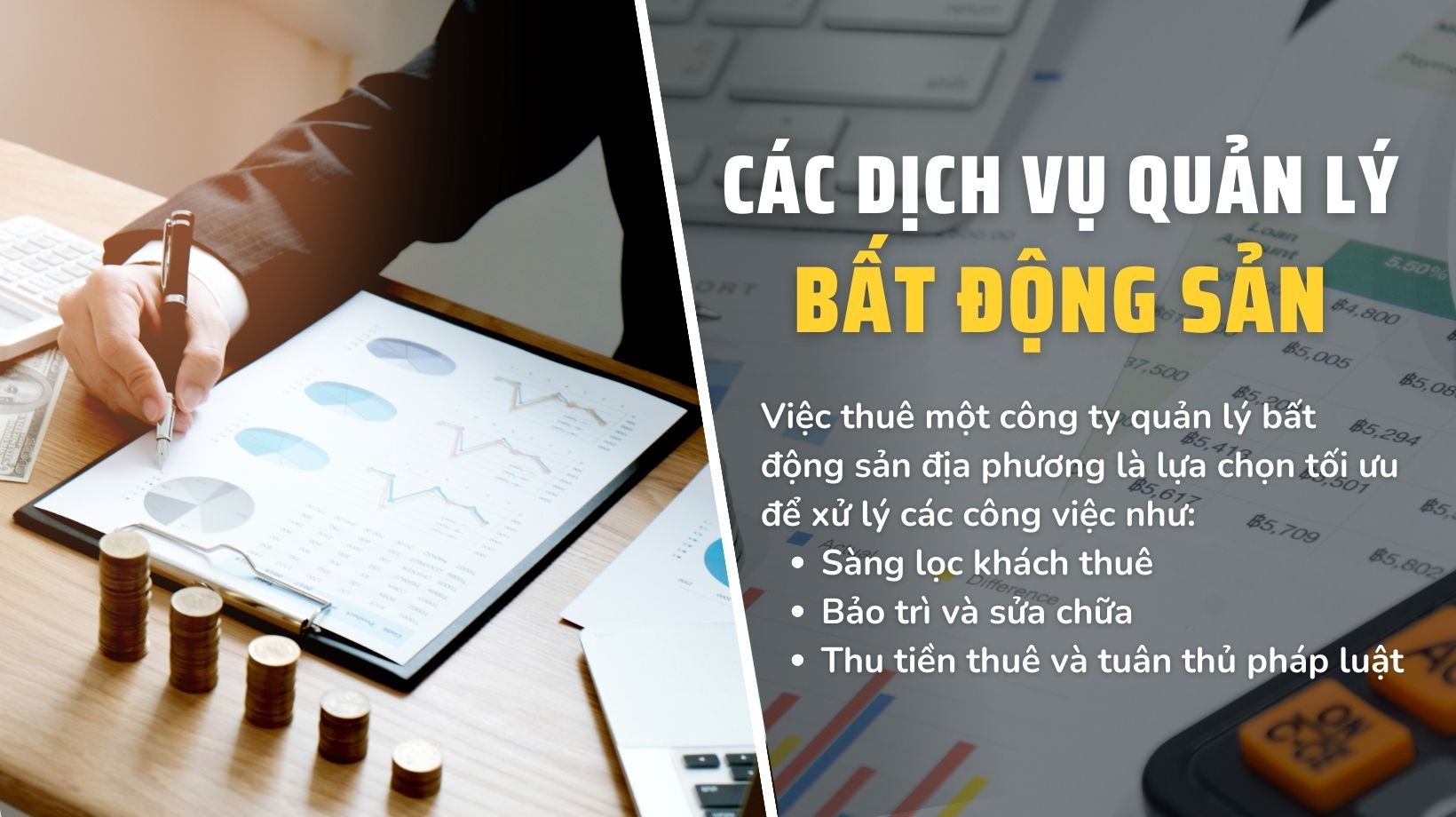 Tận Dụng Dịch Vụ Quản Lý Bất Động Sản