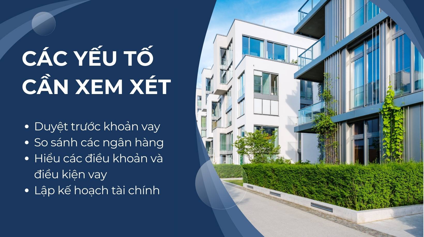 Việc có sẵn duyệt trước khoản vay giúp bạn biết trước mức vay tối đa và nâng cao vị thế khi đưa ra đề nghị mua bất động sản.