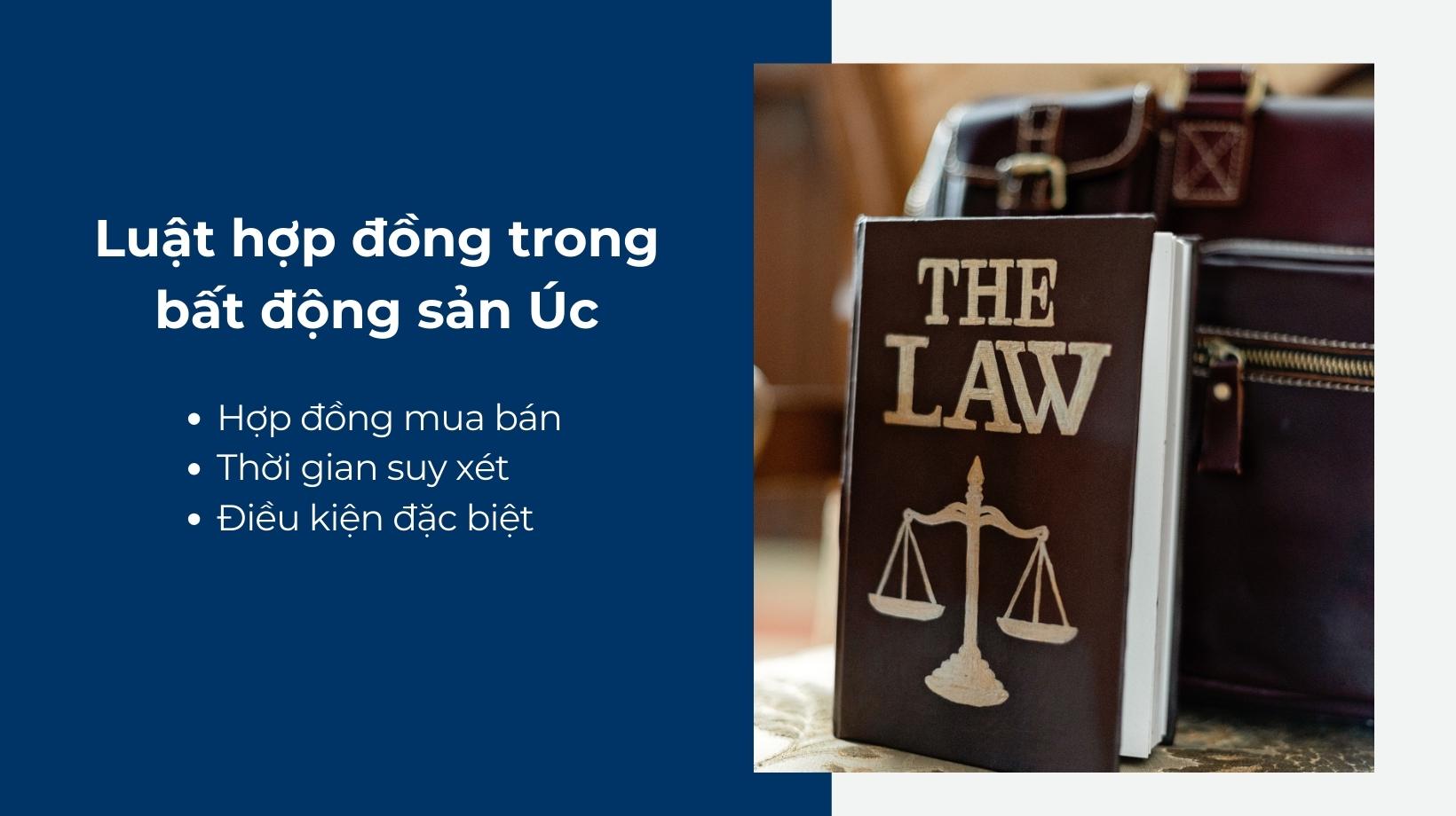 Trong giao dịch bất động sản tại Úc, hợp đồng là nền tảng của thỏa thuận