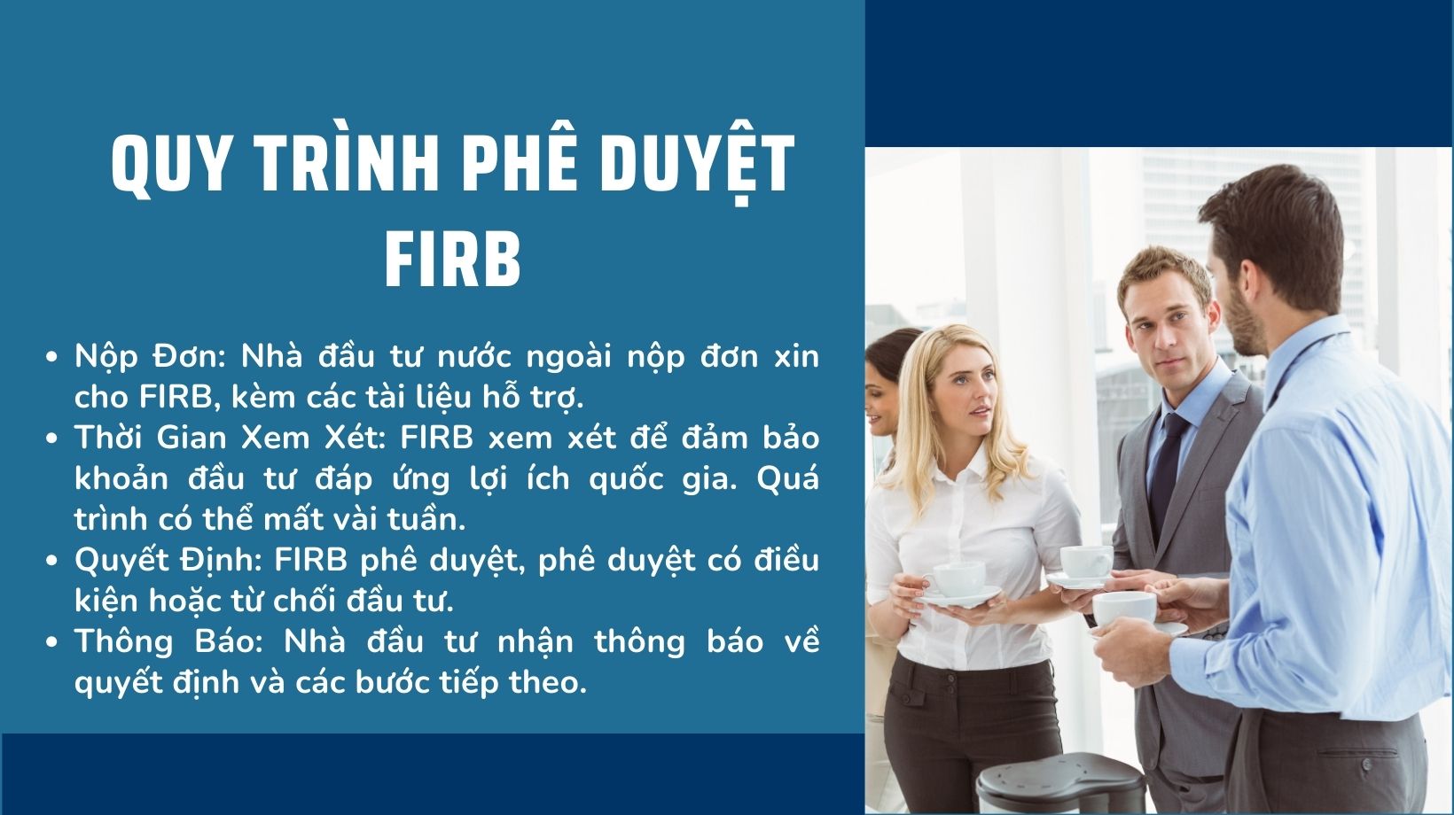 Quy trình phê duyệt FIRB