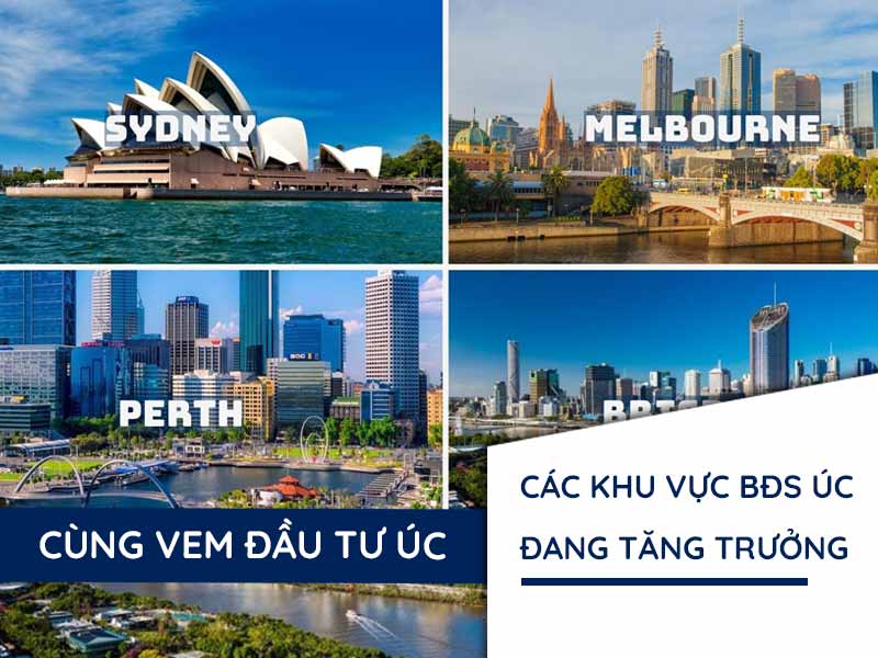 Các Thị Trường Bất Động Sản Tăng Trưởng Nhanh Tại Úc Cho Nhà Đầu Tư Nước Ngoài