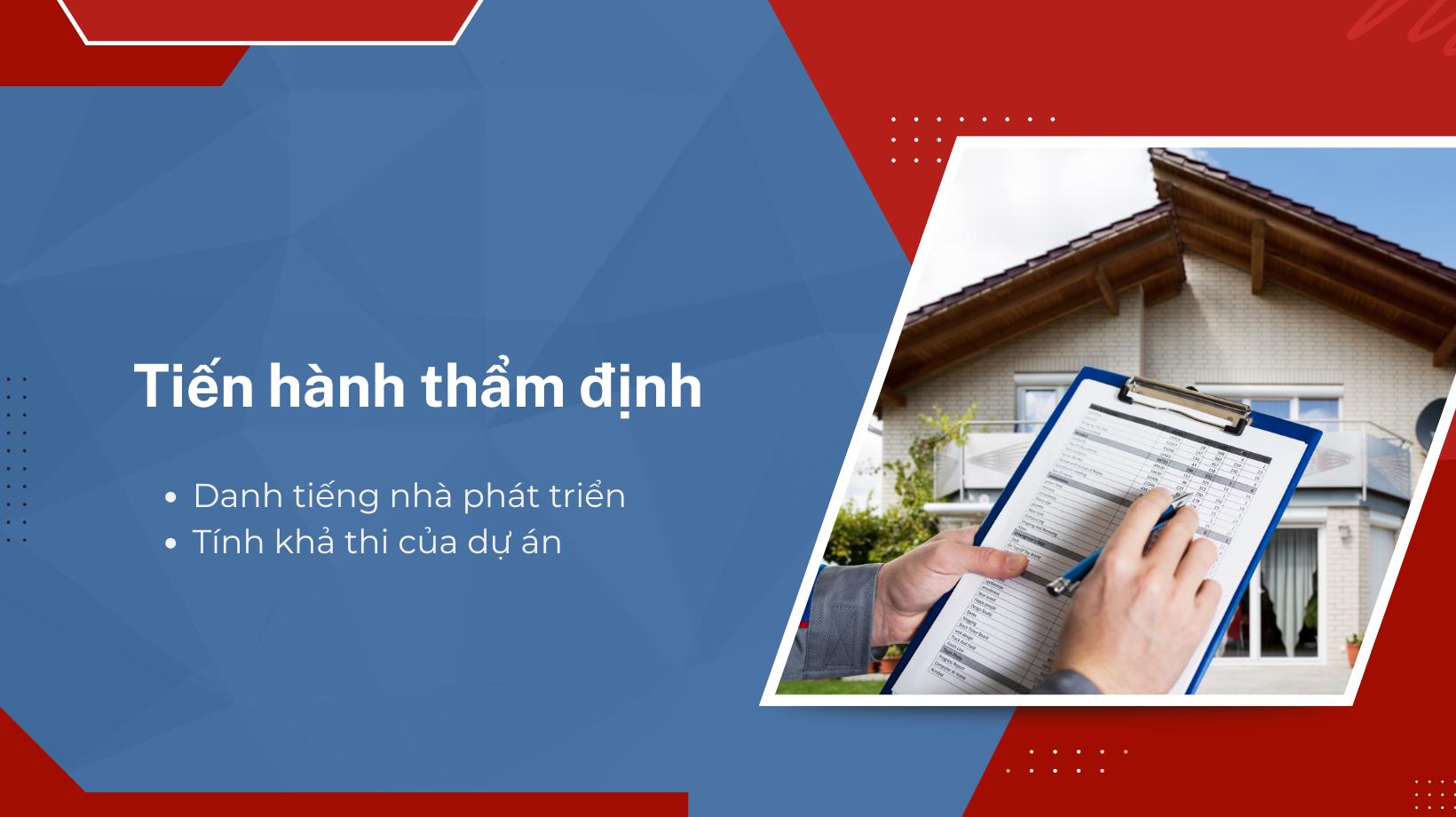 Thẩm định là điều cần thiết khi mua bất động sản off-the-plan