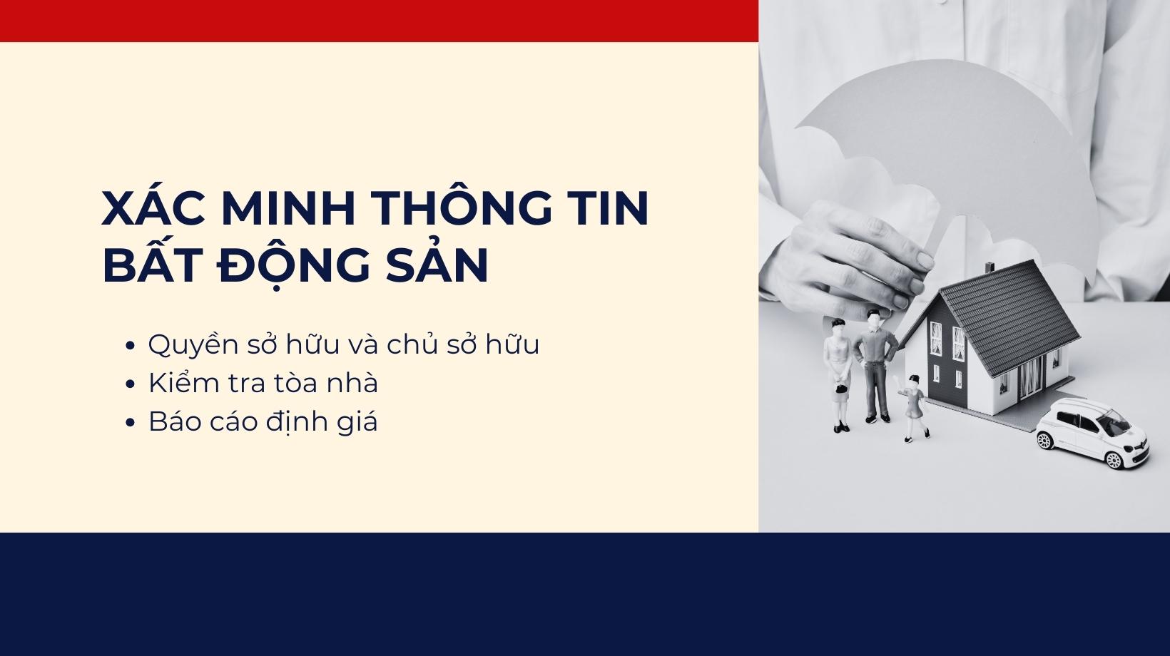 Kiểm tra quyền sở hữu và chủ sở hữu của bất động sản để đảm bảo không có tranh chấp hoặc trở ngại pháp lý